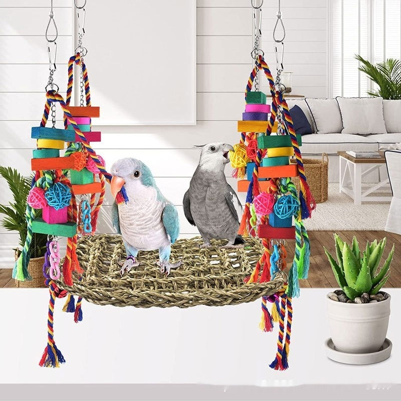 The Ultimate Climbing Net Hammock Bird Toy: A Must-Have for Your Feathered Friends
