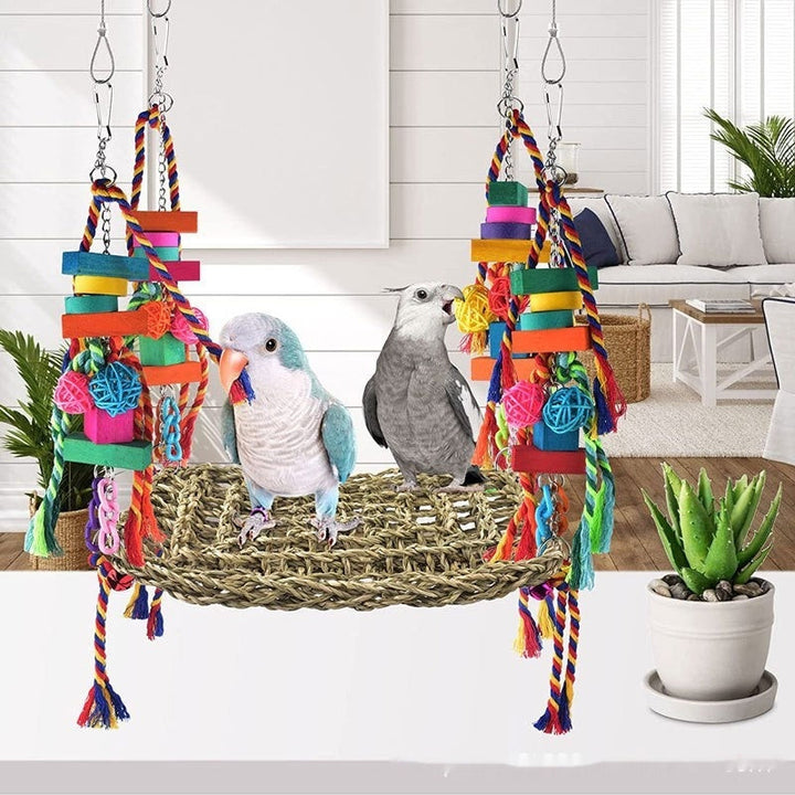 The Ultimate Climbing Net Hammock Bird Toy: A Must-Have for Your Feathered Friends