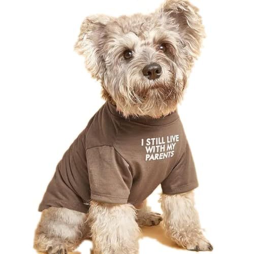 Pet Round Neck Casual Cotton T Shirt