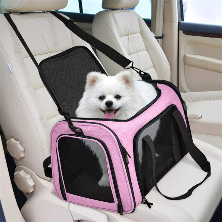 Pet Carrier Portable Foldable Handheld Travel Bag