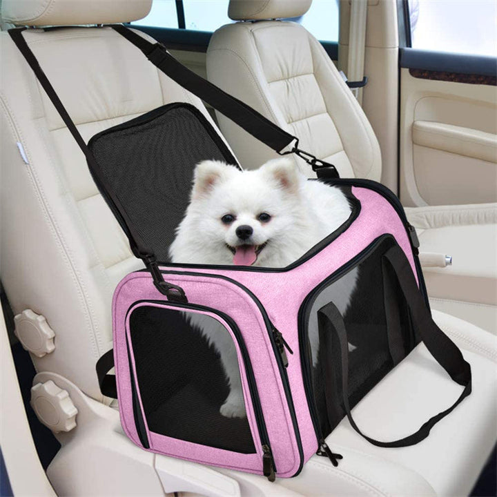 Pet Carrier Portable Foldable Handheld Travel Bag