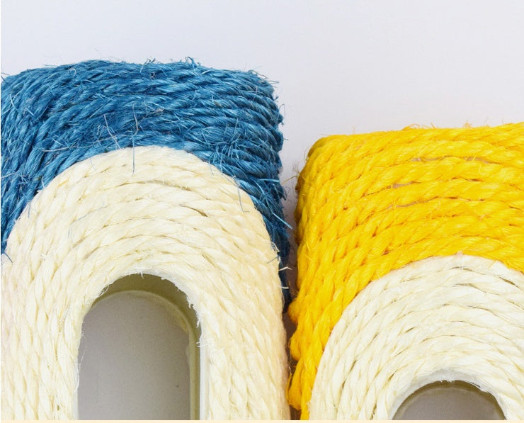 Pet Sisal Drum Three Level Interactive Toy