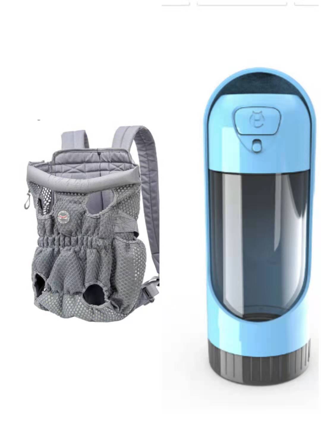 Pet Carrier Backpack Mesh Breathable Outdoor Travel Shoulder Bag