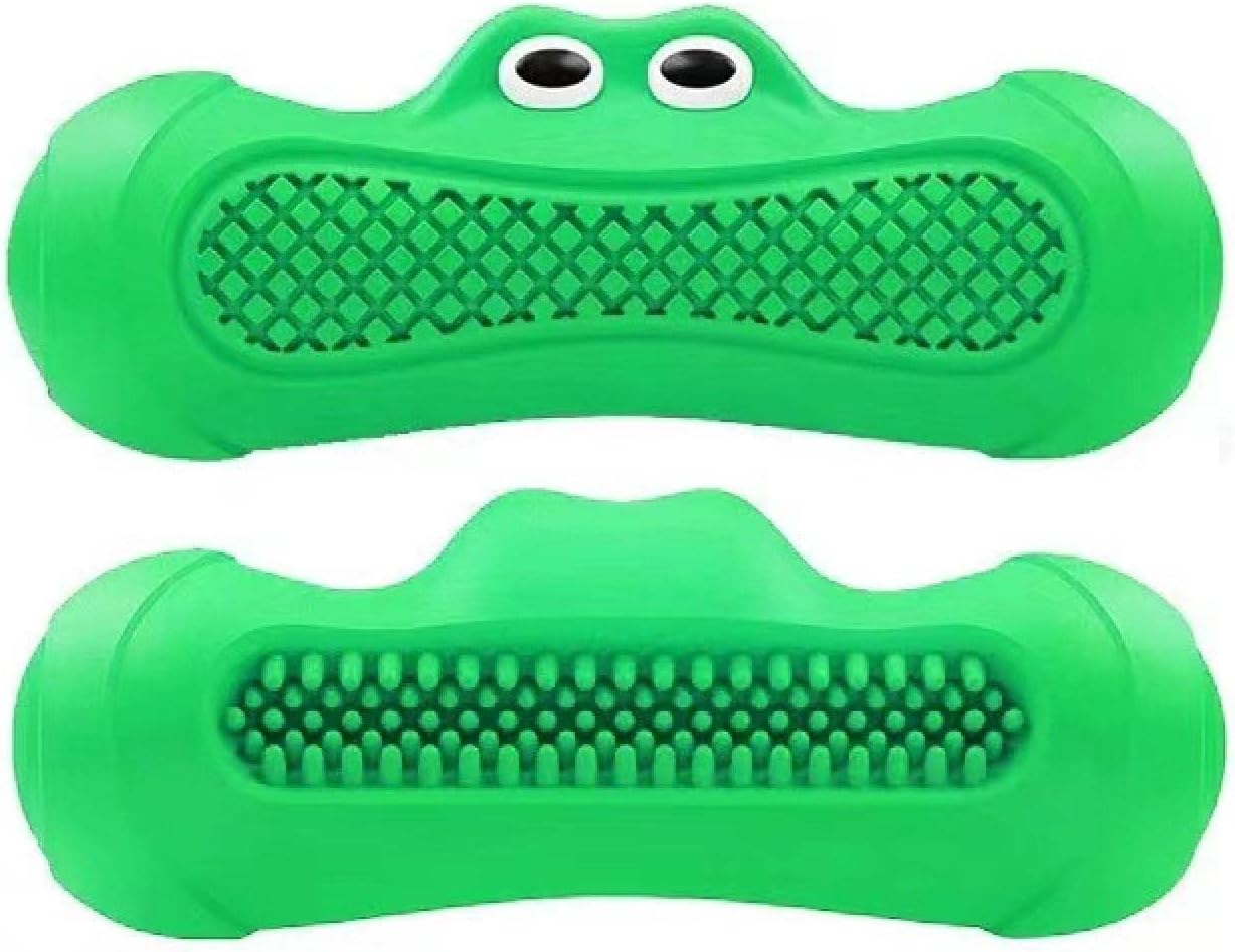 Vocal Rugby Pet Toy Natural Rubber Teething Chew Resistant Toy