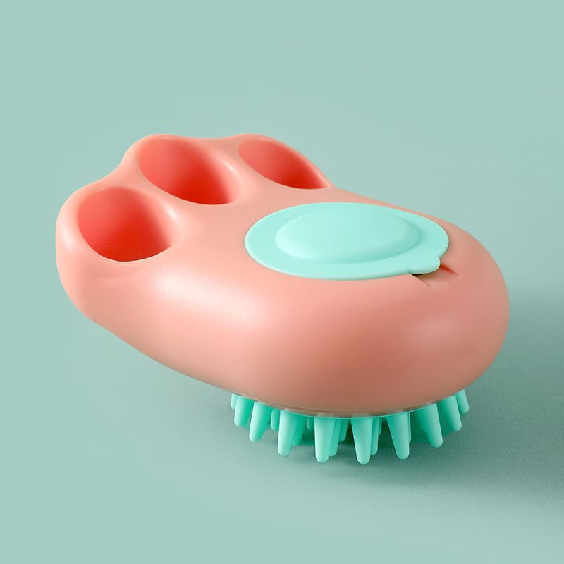 Pet Claw Bath Massage Brush Grooming Cleaning Tool