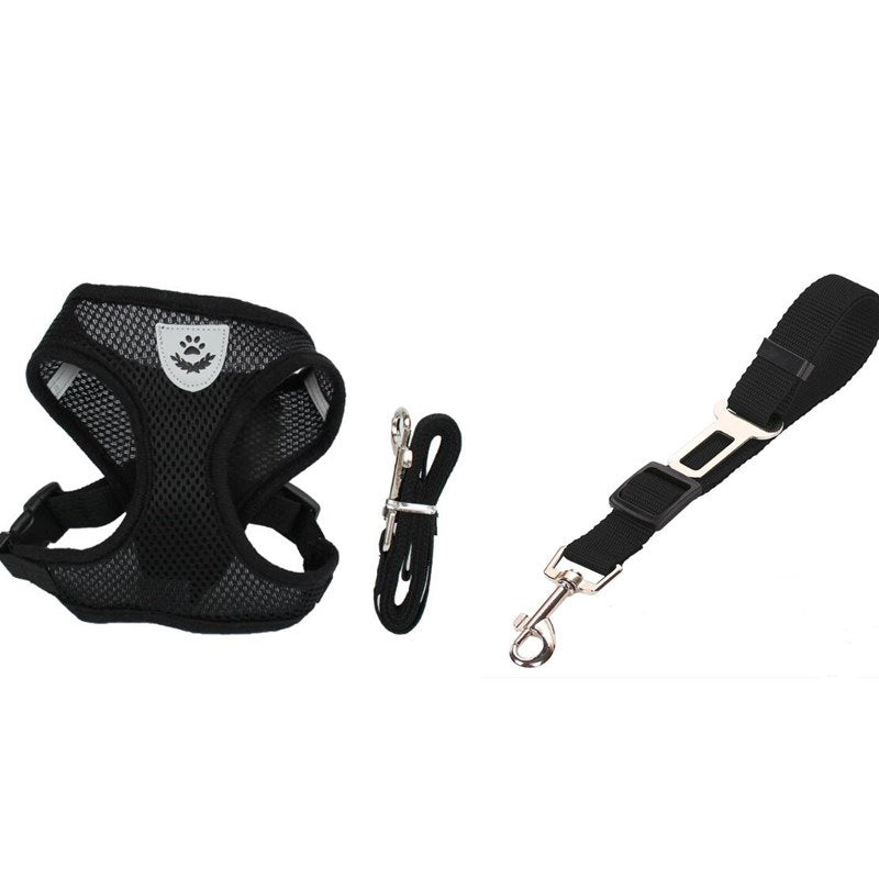 Pet Car Seat Belt Safety Leash Travel Restraint Tool