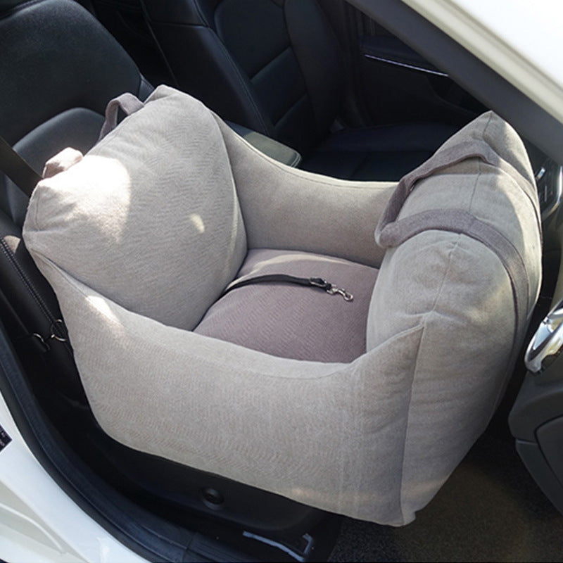 Pet Car Carrier Seat Waterproof Portable Safety Travel Basket