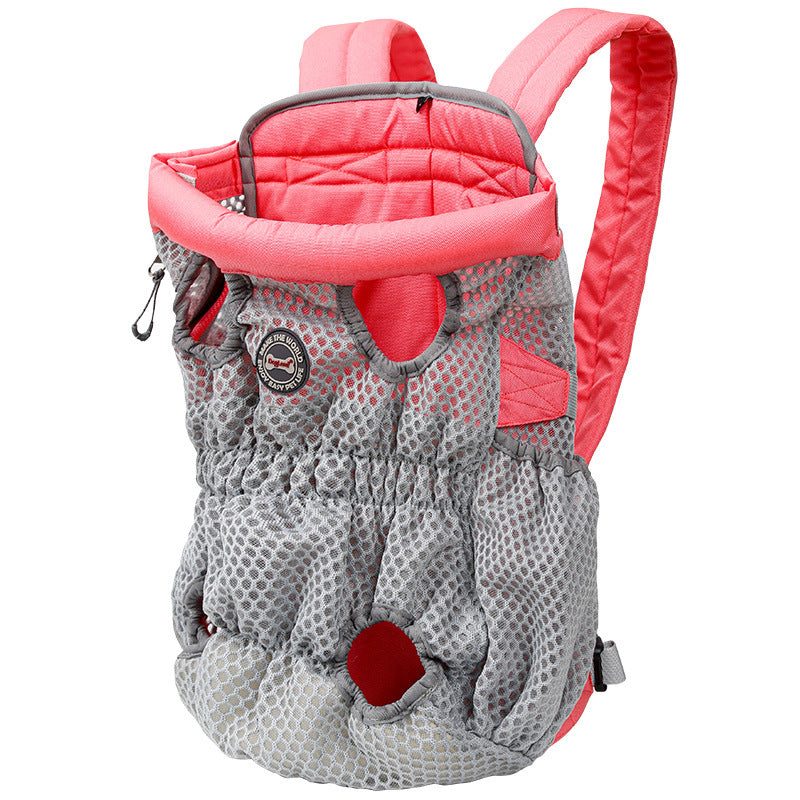 Pet Carrier Backpack Mesh Breathable Outdoor Travel Shoulder Bag