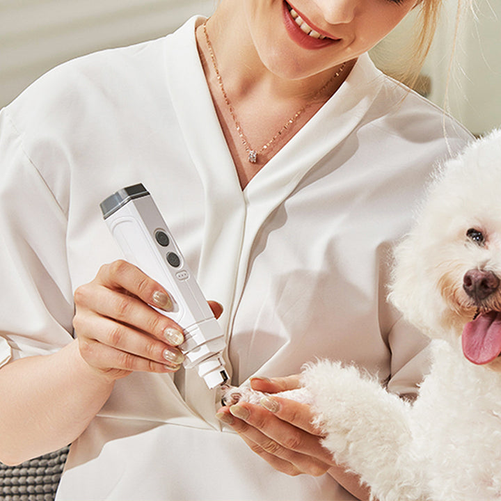 Pet Nail Piercing Device Double Lamp High Power Automatic Trimmer