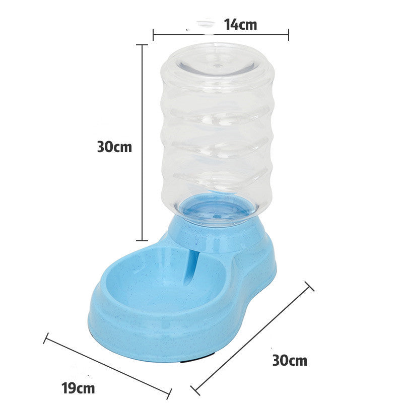 Pet Bubble Fountain Automatic Feeder Water Bowl 1.8L