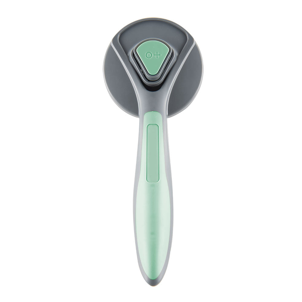 Pet Slicker Grooming Brush Self Cleaning Fur Shedding Tool