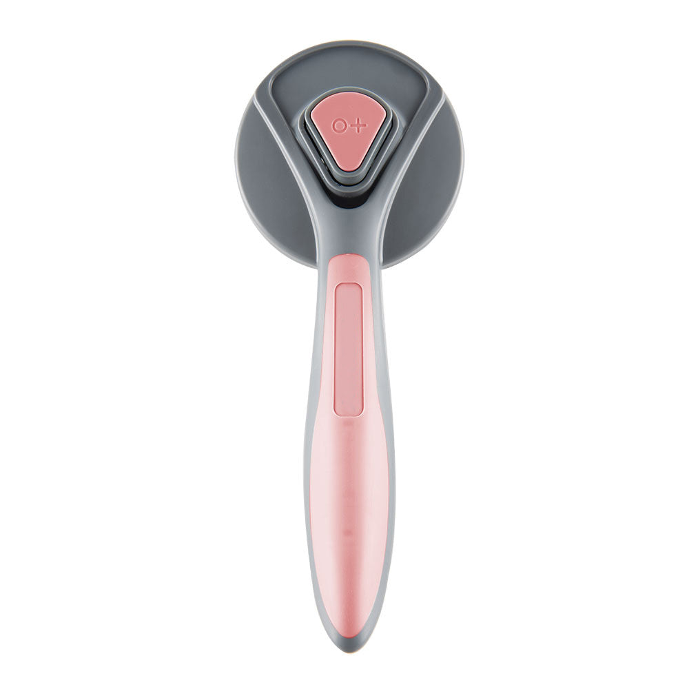 Pet Slicker Grooming Brush Self Cleaning Fur Shedding Tool