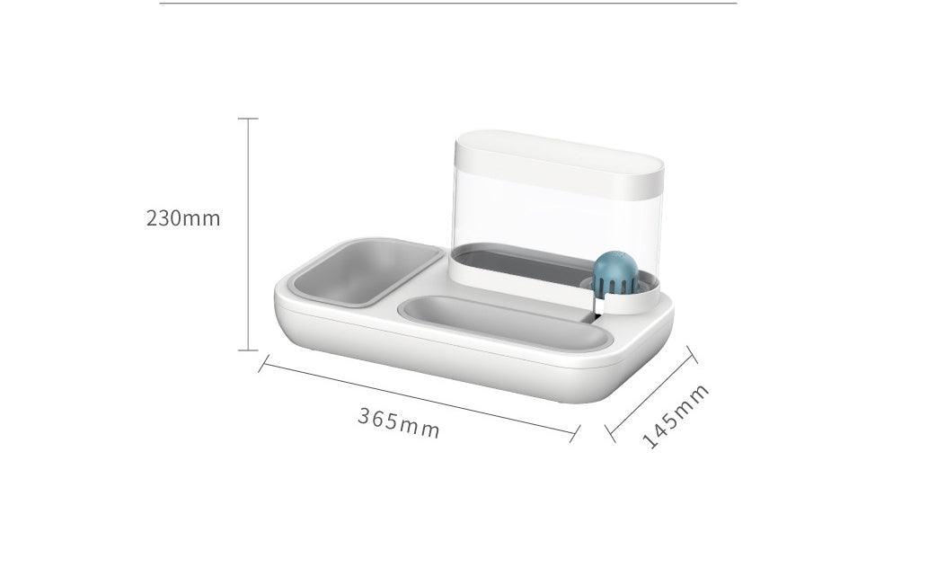 Pet Automatic Drinking Fountain Feeder Bowl 1.5L