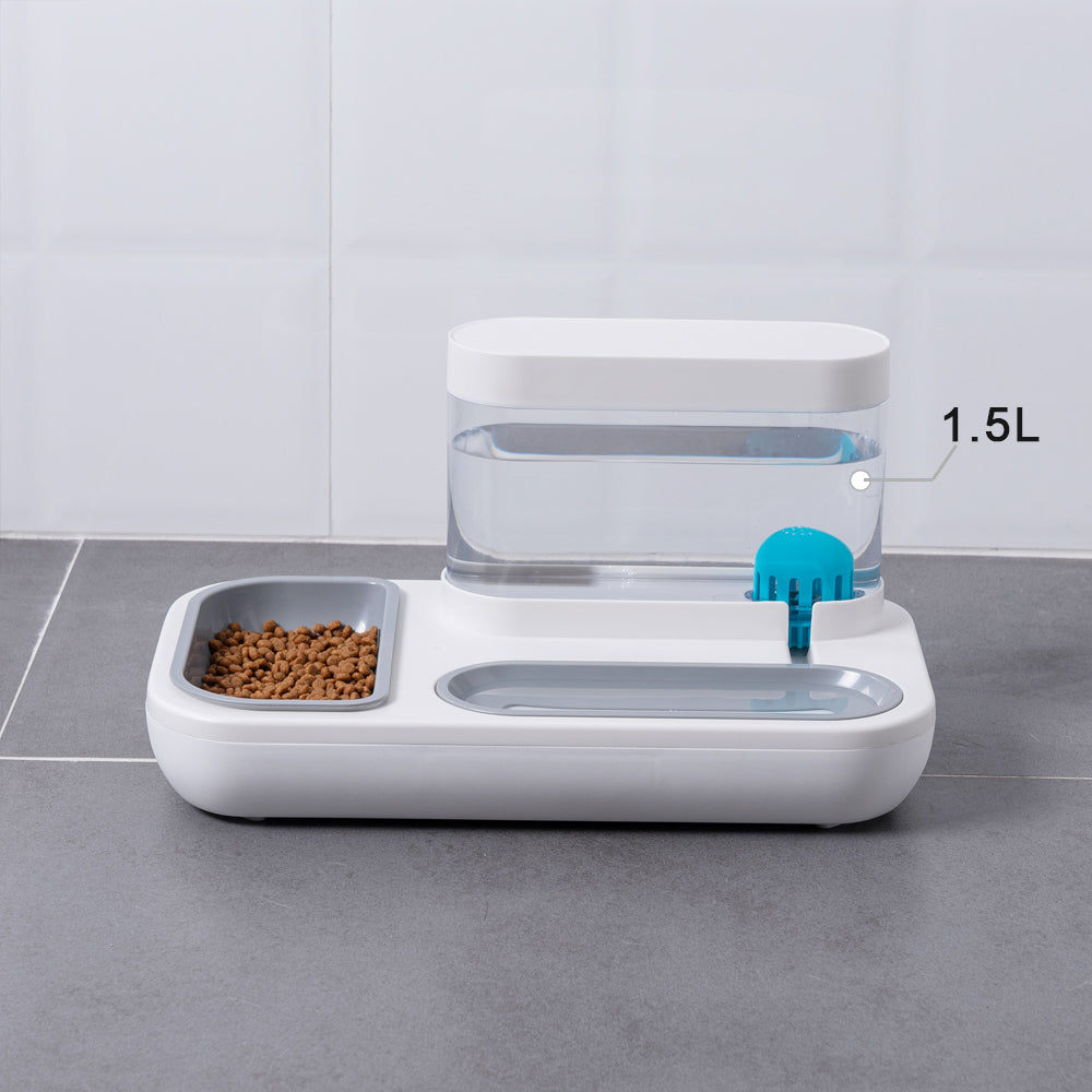 Pet Automatic Drinking Fountain Feeder Bowl 1.5L