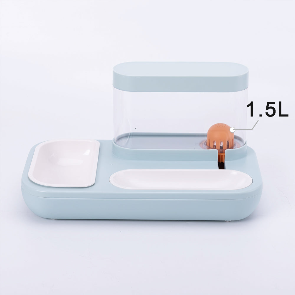 Pet Automatic Drinking Fountain Feeder Bowl 1.5L