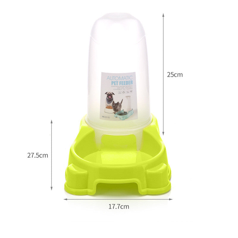 Pet Automatic Food And Water Dispenser Bowl