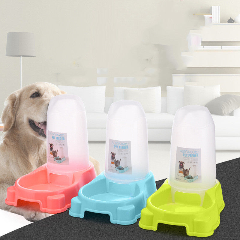 Pet Automatic Food And Water Dispenser Bowl