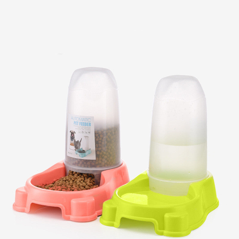 Pet Automatic Food And Water Dispenser Bowl