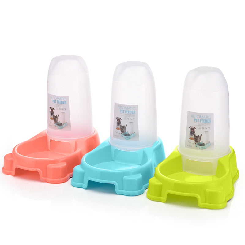 Pet Automatic Food And Water Dispenser Bowl