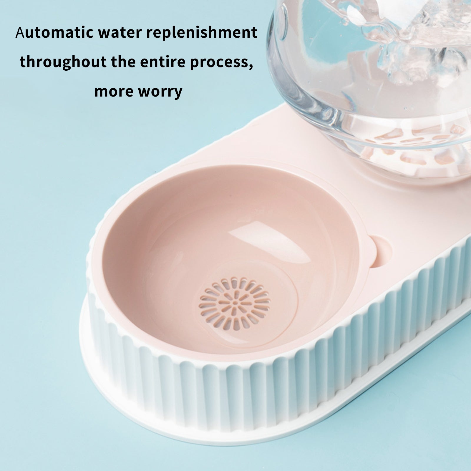 Pet Automatic Feeding And Drinking Water Bowl
