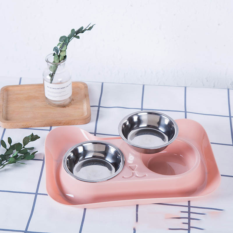 Pet Stainless Steel Feeding And Drinking Bowl