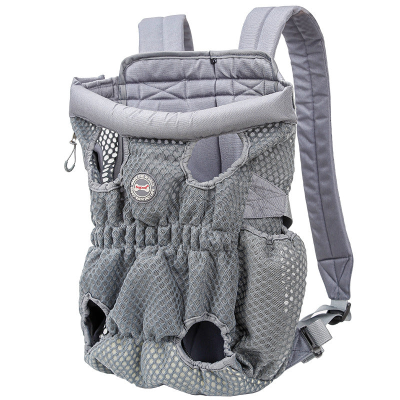 Pet Carrier Backpack Mesh Breathable Outdoor Travel Shoulder Bag