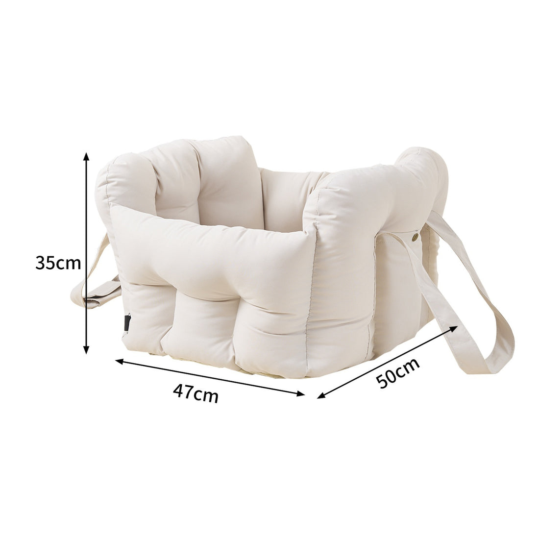 Pet Car Safety Seat Front Passenger Portable Carrier Backpack