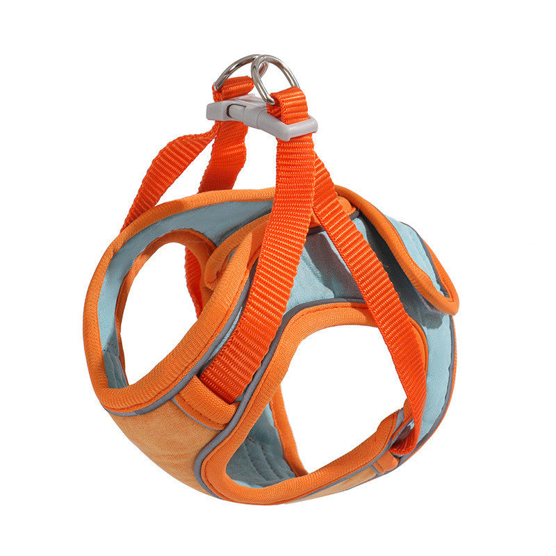 Pet Reflective Harness Leash Anti Escape Walking Gear