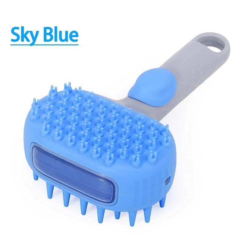 Pet Shower Brush Bath Hair Cleaning Float Tool