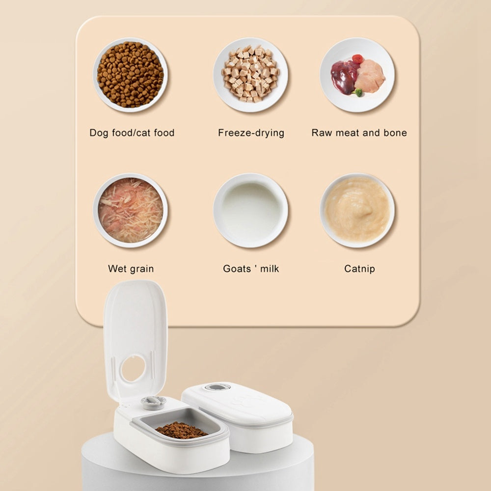 Smart Automatic Pet Feeder | Timed Food Dispenser - Pawfect Nest