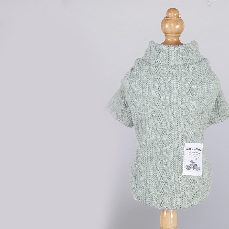 Pet Warm Knitted Winter Sweater Apparel