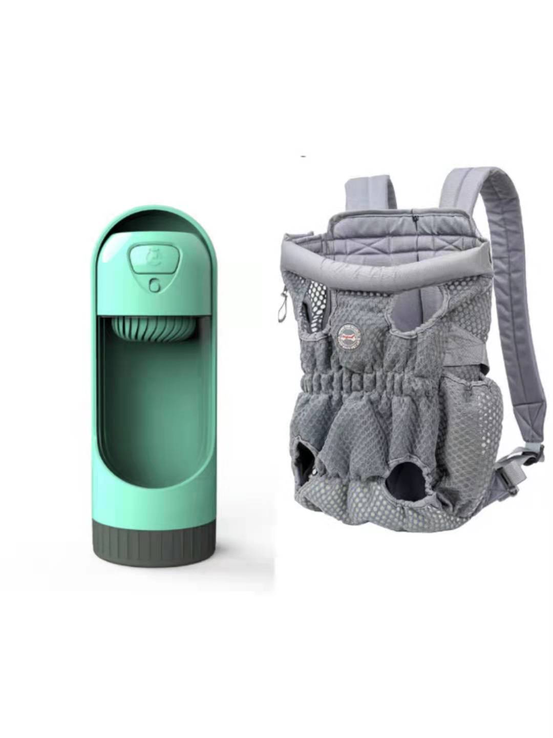 Pet Carrier Backpack Mesh Breathable Outdoor Travel Shoulder Bag