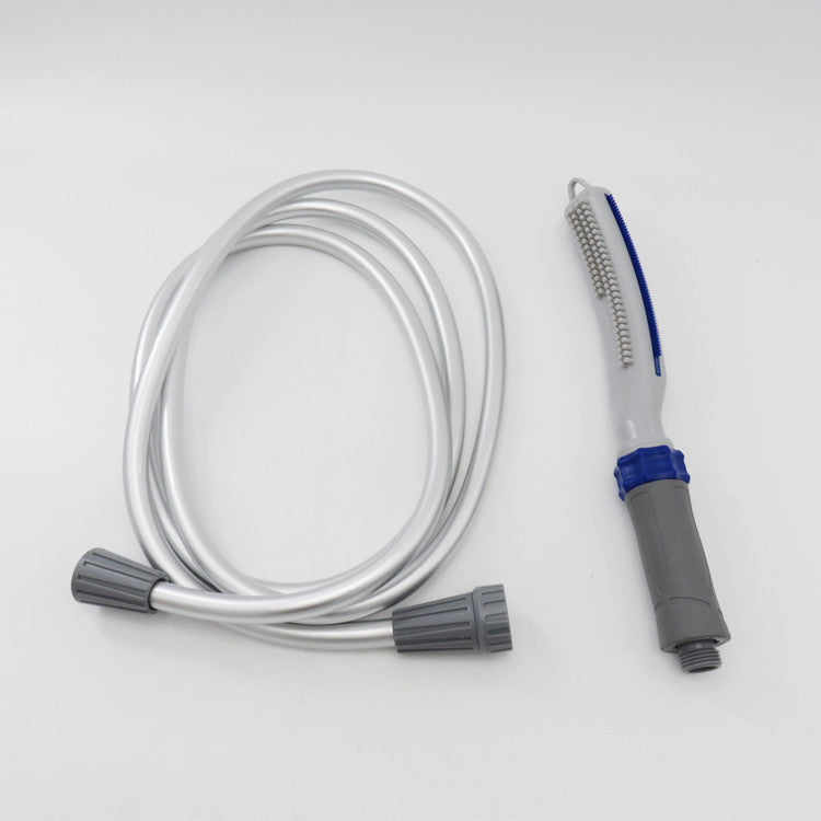 Pet Bath Brush Shower Hose Grooming Cleaning Tool