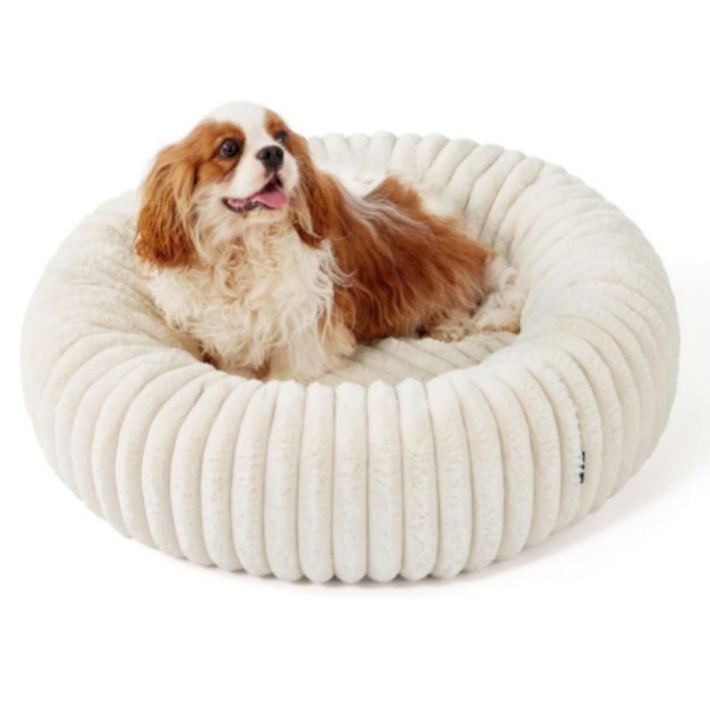 Pet Bed Plush Round Winter Warm Fur Mat House Bed