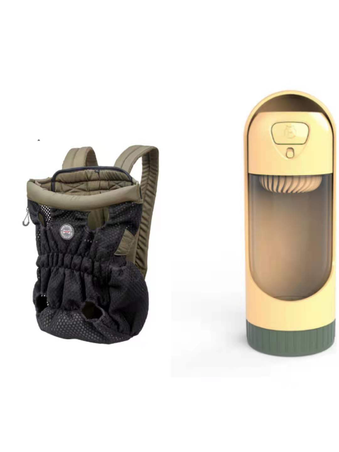 Pet Carrier Backpack Mesh Breathable Outdoor Travel Shoulder Bag