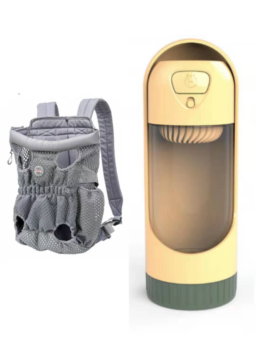 Pet Carrier Backpack Mesh Breathable Outdoor Travel Shoulder Bag