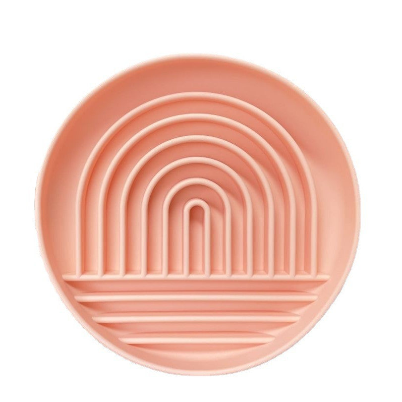 Pet Fashion Simple Slow Feeding Anti Choke Bowl