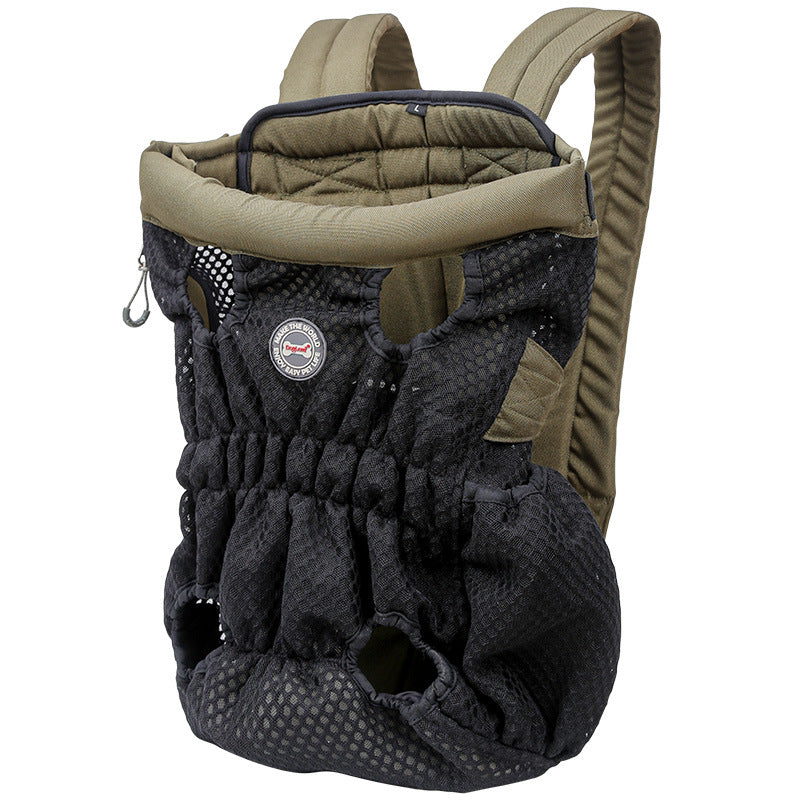 Pet Carrier Backpack Mesh Breathable Outdoor Travel Shoulder Bag