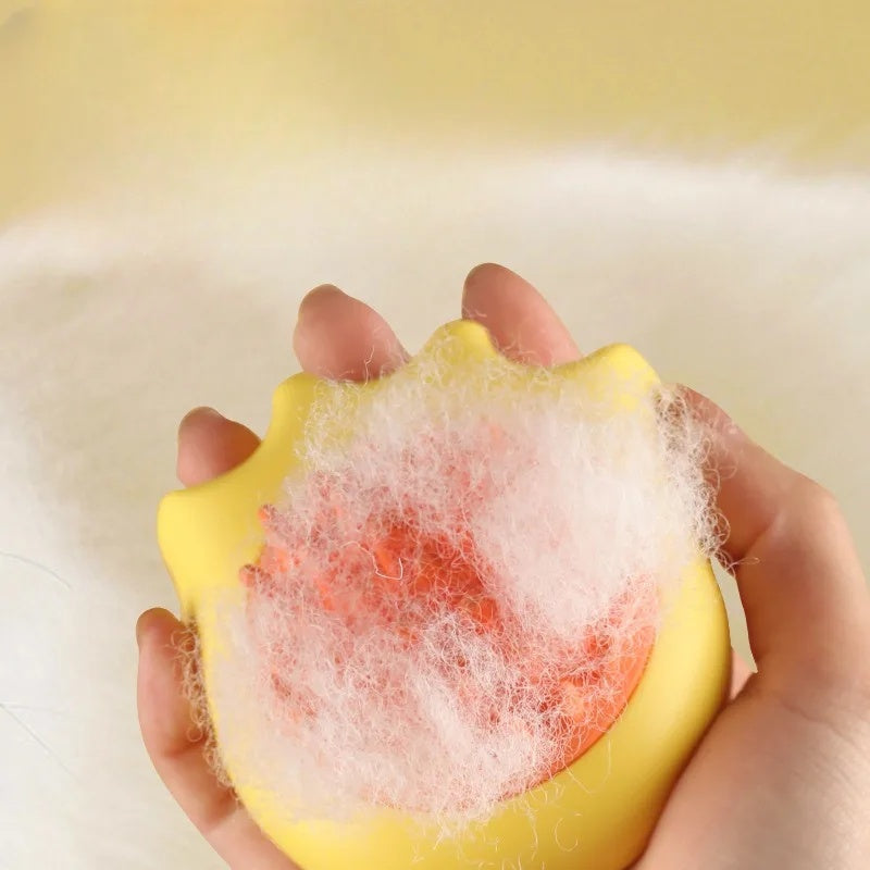 Pet Bath Massage Brush Shampoo Box Cleaning Grooming Tool