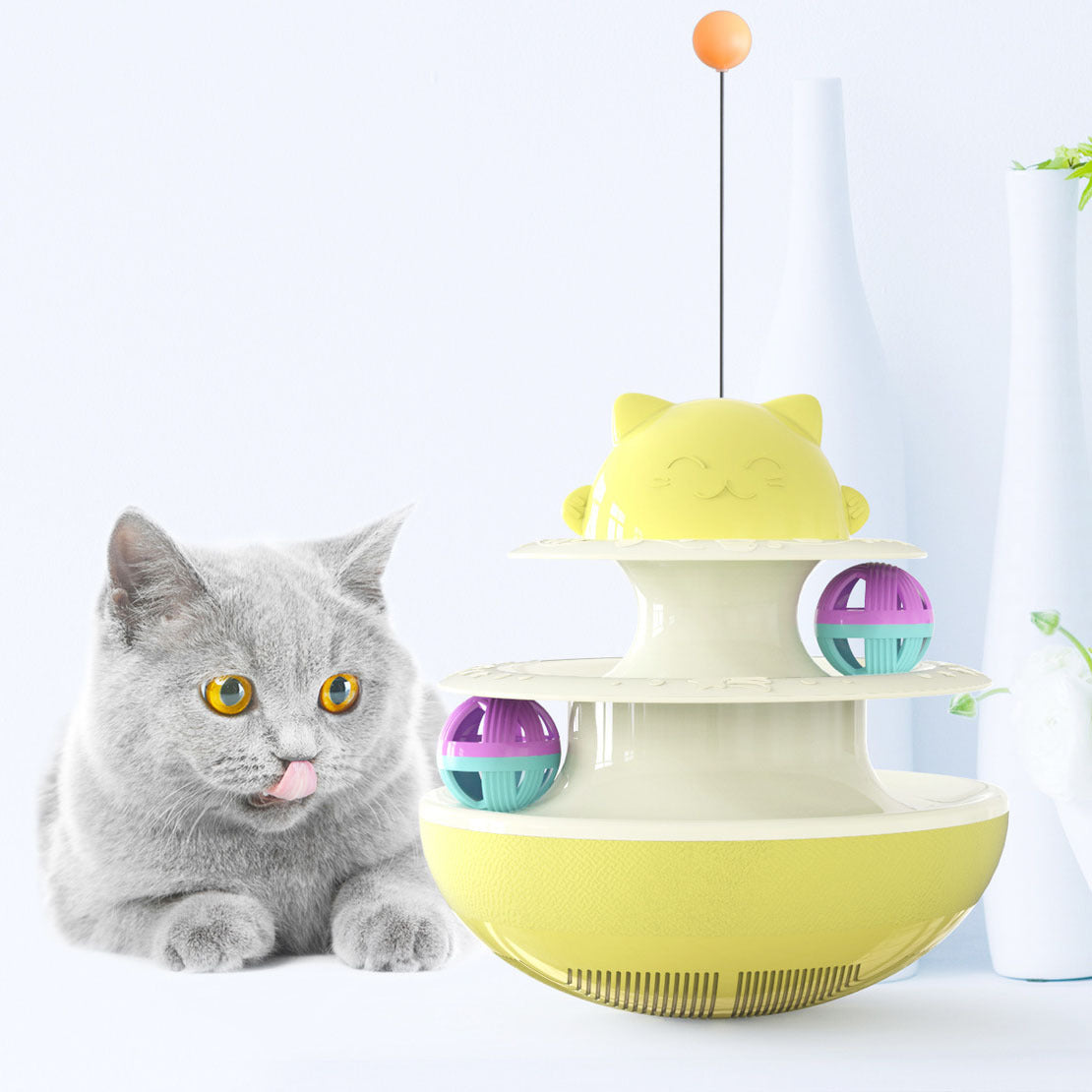 Pet Track Ball Interactive Toy