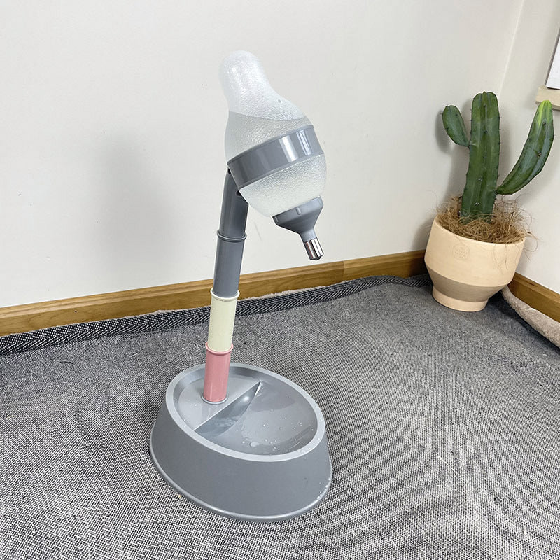 Pet Automatic Water Dispenser Adjustable Height Bowl Fountain