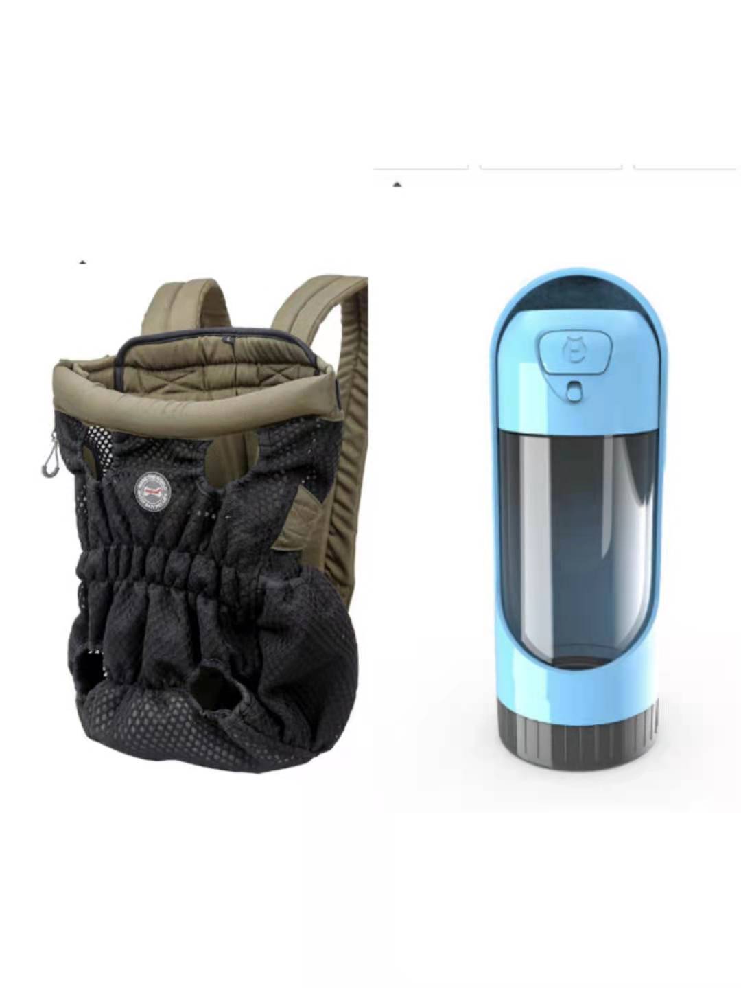 Pet Carrier Backpack Mesh Breathable Outdoor Travel Shoulder Bag