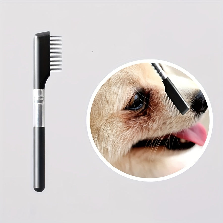 Pet Eye Grooming Brush Tear Stain Remover Soft Hair Removal Comb Tool