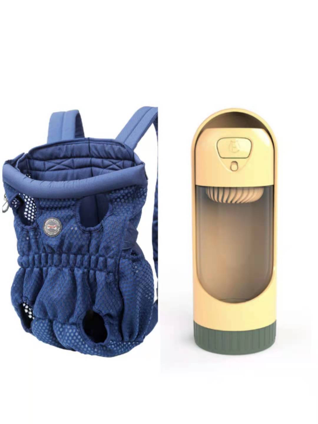 Pet Carrier Backpack Mesh Breathable Outdoor Travel Shoulder Bag