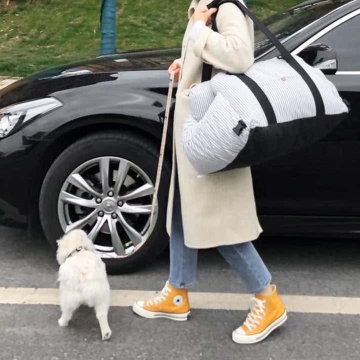 Pet Travel Safety Car Carrier Breathable Transport Bag