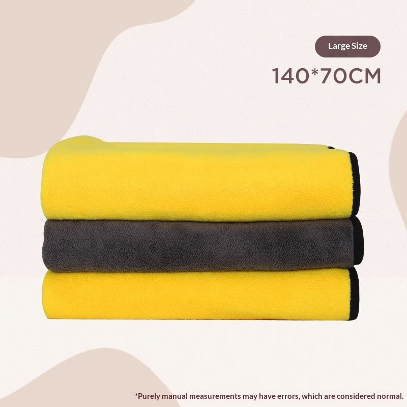 Pet Bath Towel Super Absorbent Quick Drying Microfiber Grooming Towel