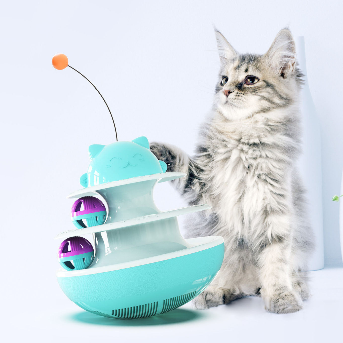 Pet Track Ball Interactive Toy