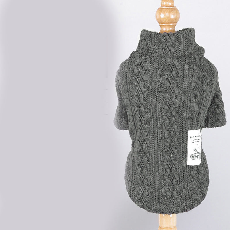 Pet Warm Knitted Winter Sweater Apparel