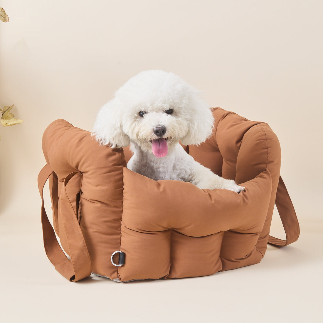 Pet Car Safety Seat Front Passenger Portable Carrier Backpack