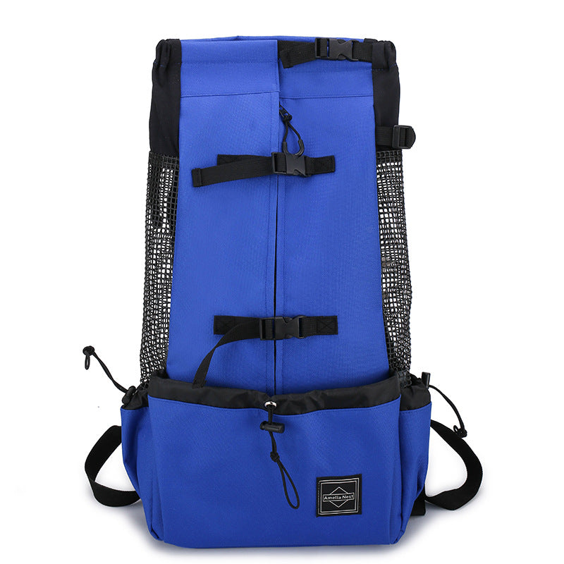 Pet Carrier Backpack Double Shoulder Portable Travel Outdoor Bag